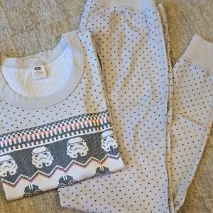 Star Wars Adult PJ Set - White and Black